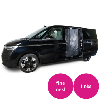 VanQuito Moskitonetz für VW T7 Schiebetür Fahrerseite fine-mesh